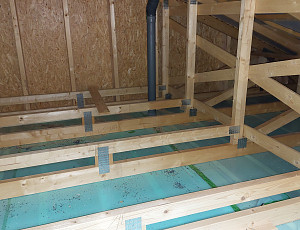 Zateplení bungalovu pomocí foukané izolace